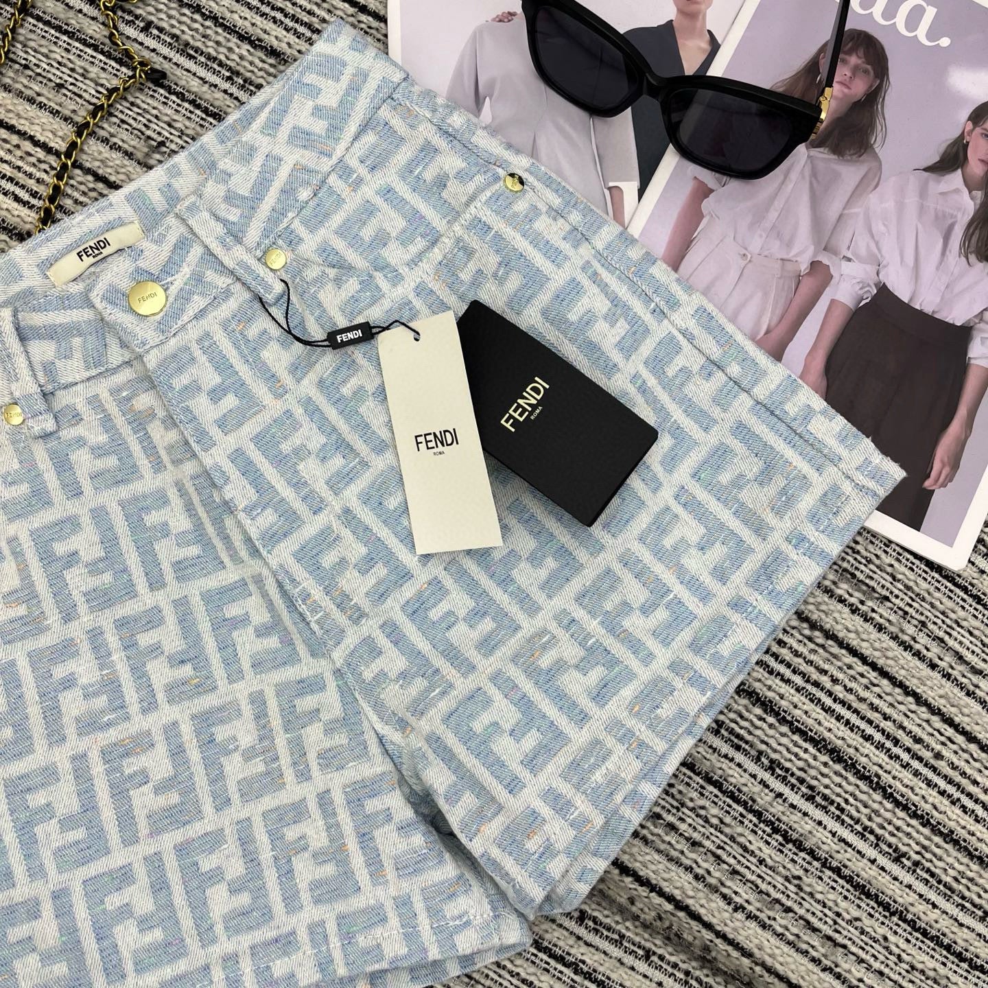 Fendi Short Jeans