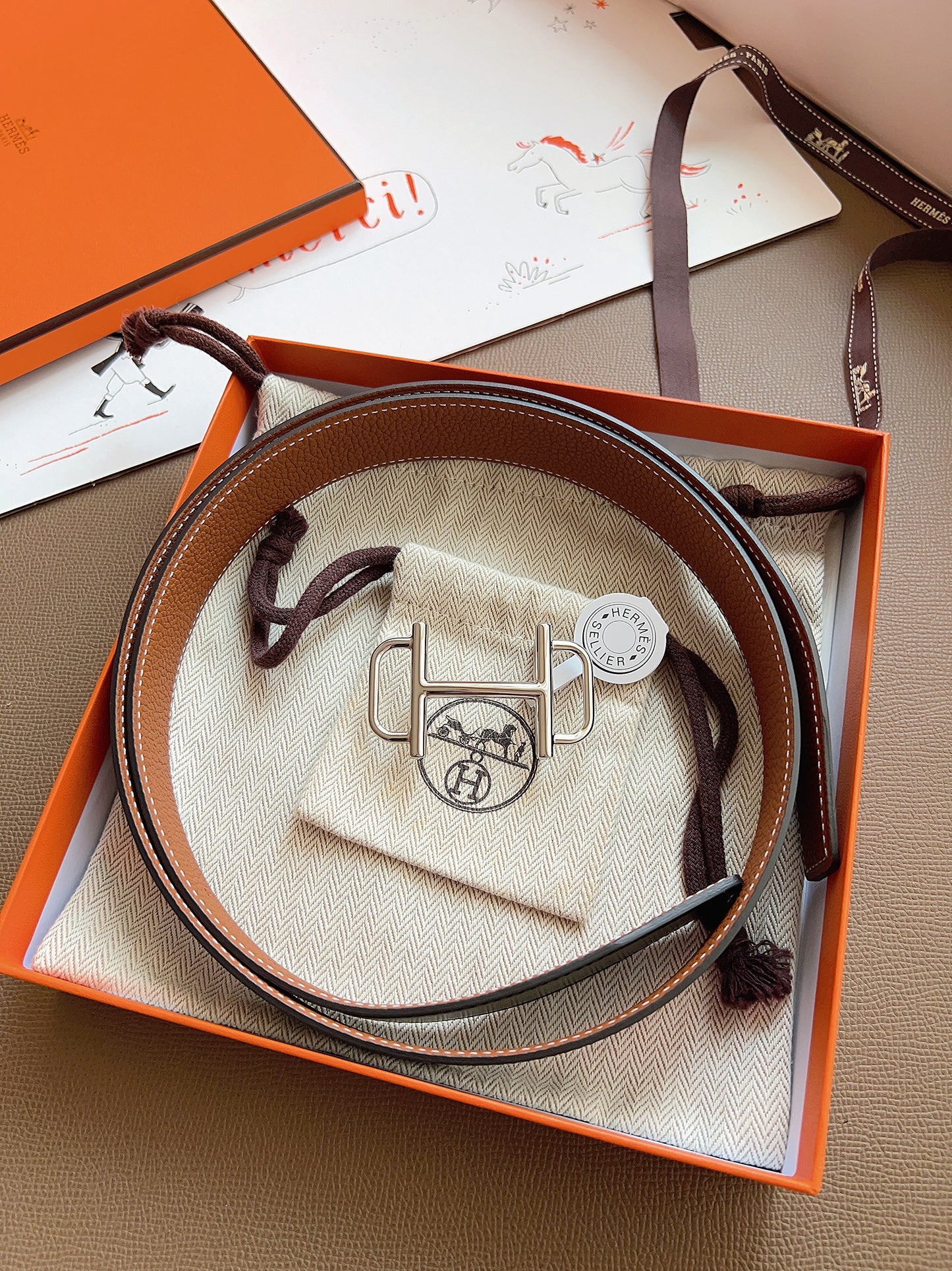 Hermes Belt