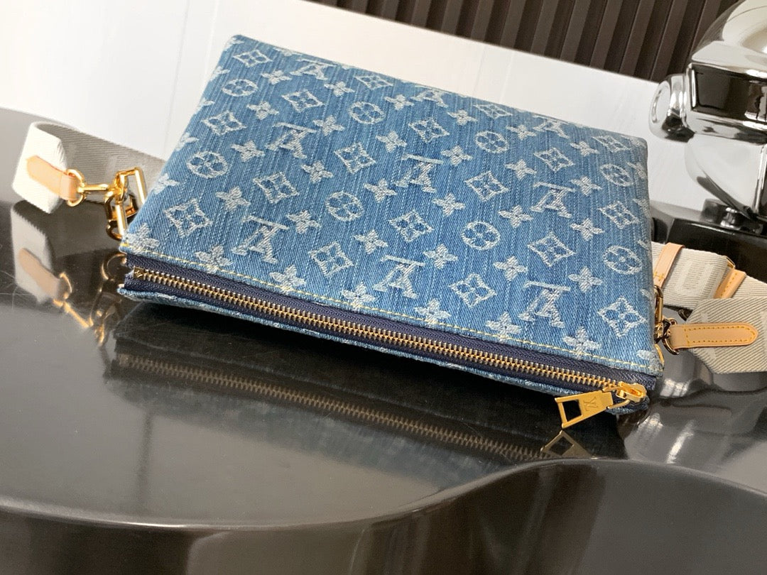 LV Denim Coussin M24564