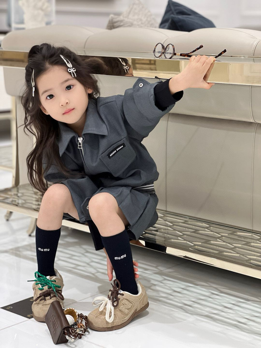 MiuMiu Jacket/Skirt Set