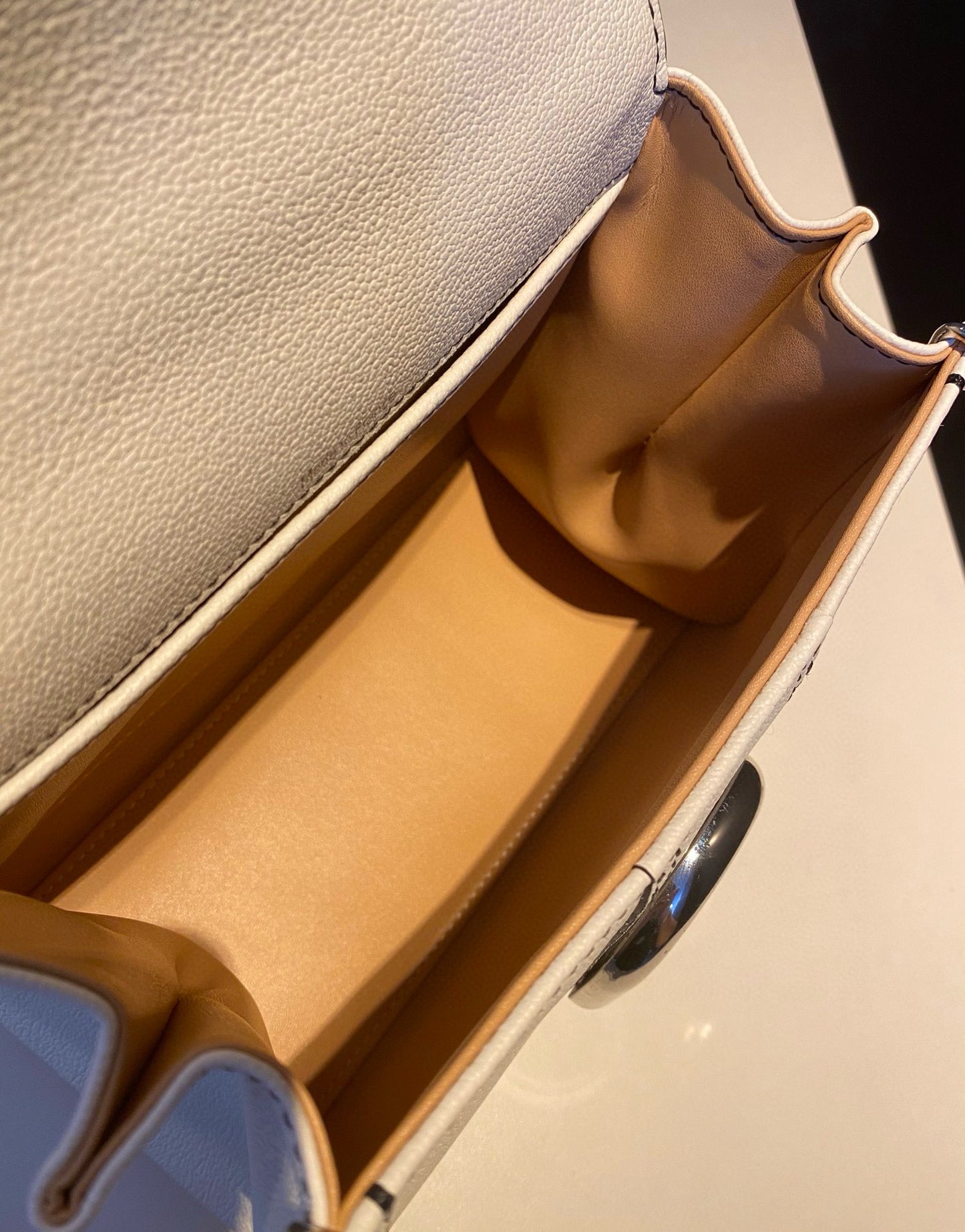 Delvaux Brillant Mini Surpiqué Rodeo Handbag