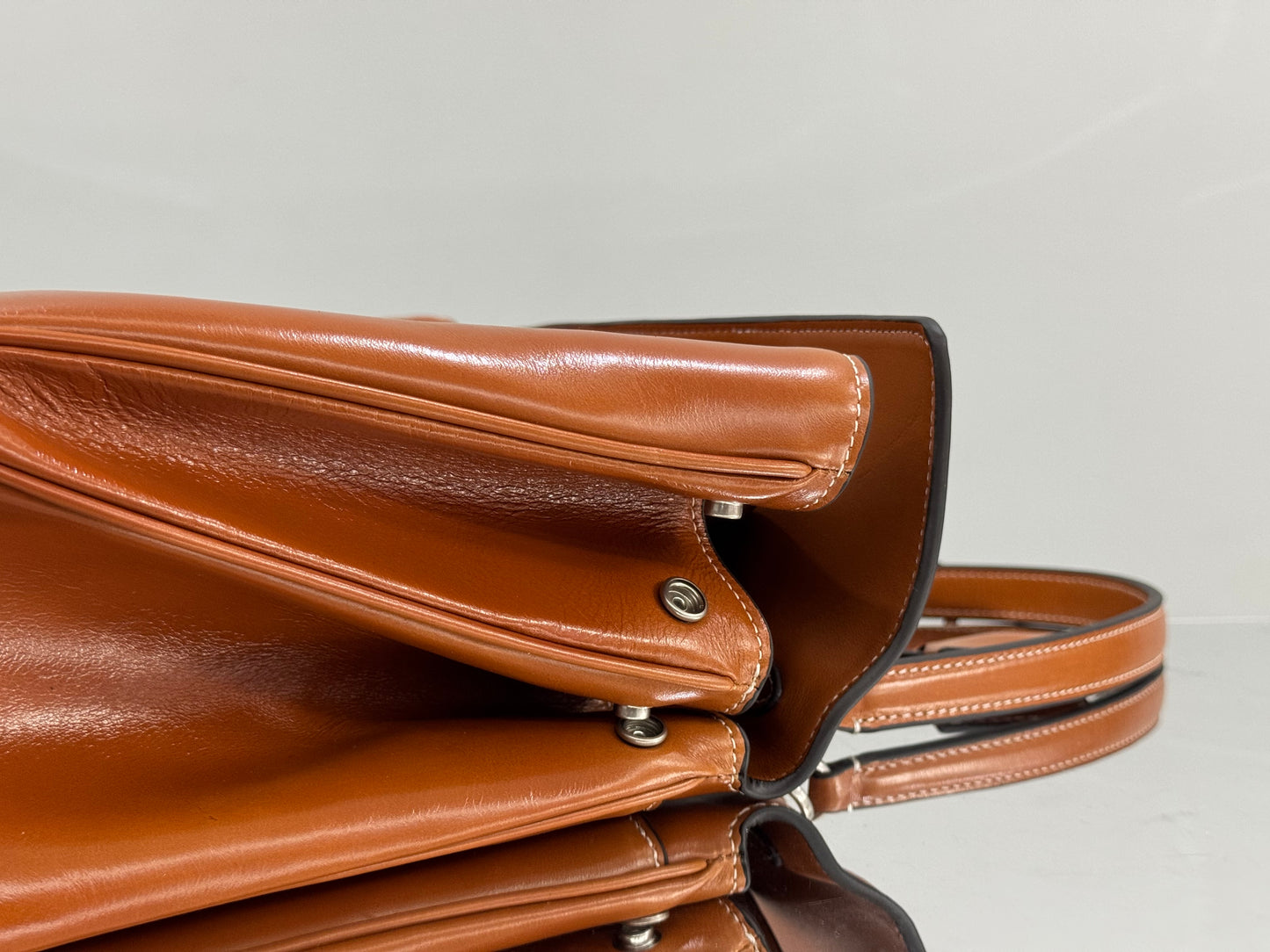 BLCG Rodeo Mini Leather Tote Handbag 35x23x11cm