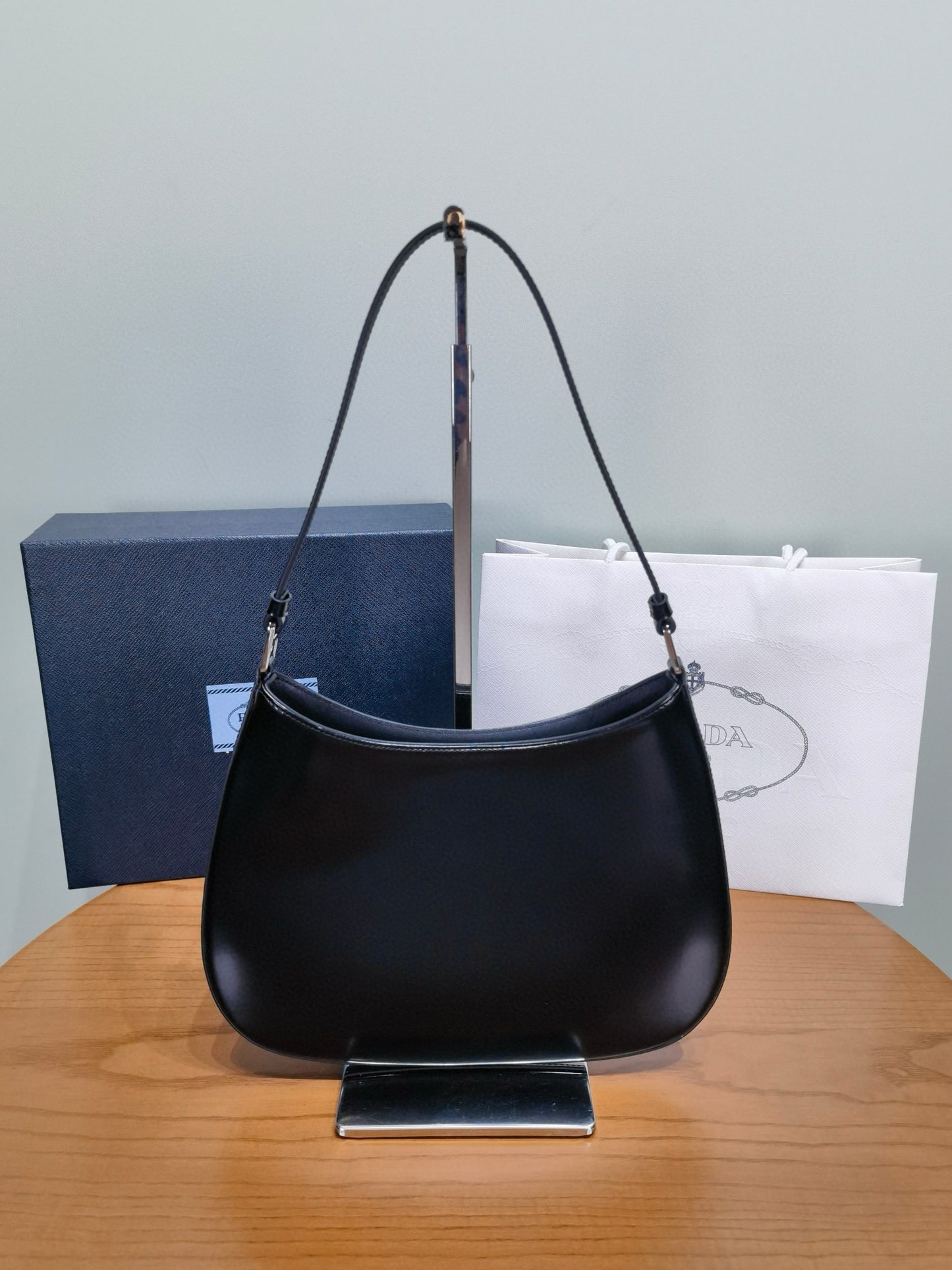 Prada Cleo Shoulder Bag 27x15x5.5cm
