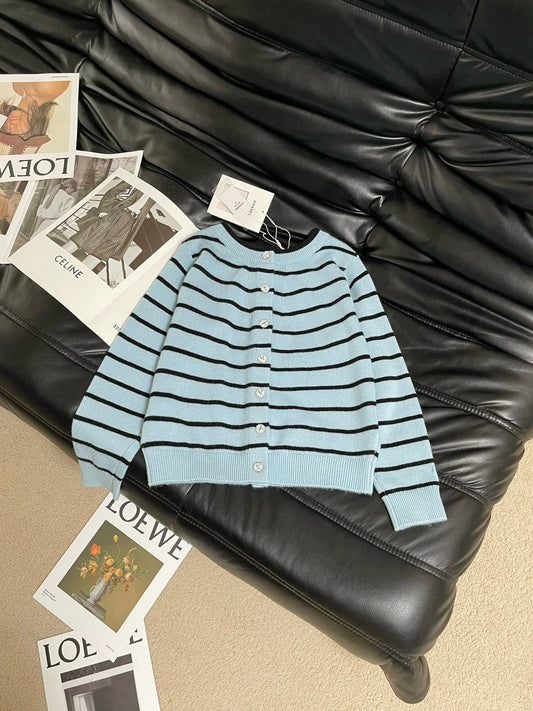 Chanel Crewneck Knit Cardigan