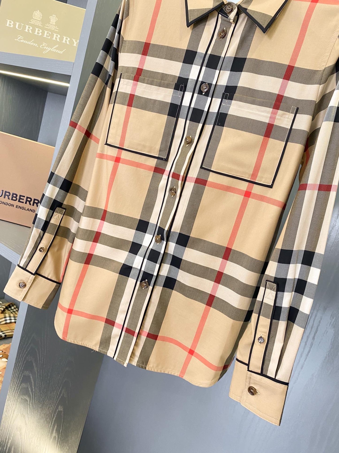 Camisa de manga larga de Burberry