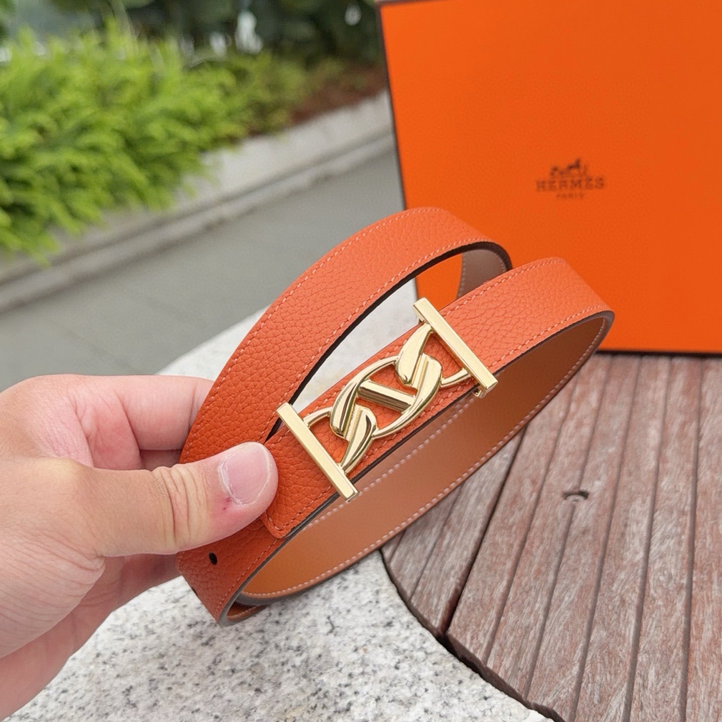 Hermes Belt