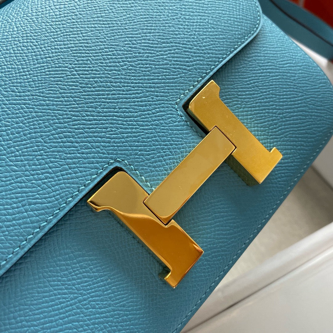 Hermes Constance, 19cm, P3, Epsom