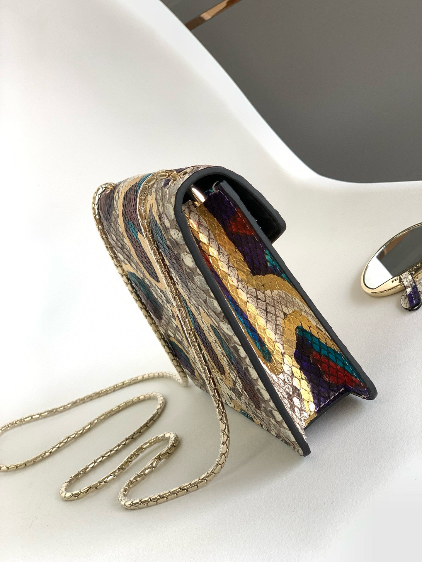 Bvlgari Serpenti Forever Shoulder Bag(20CM*14CM*4.5CM)