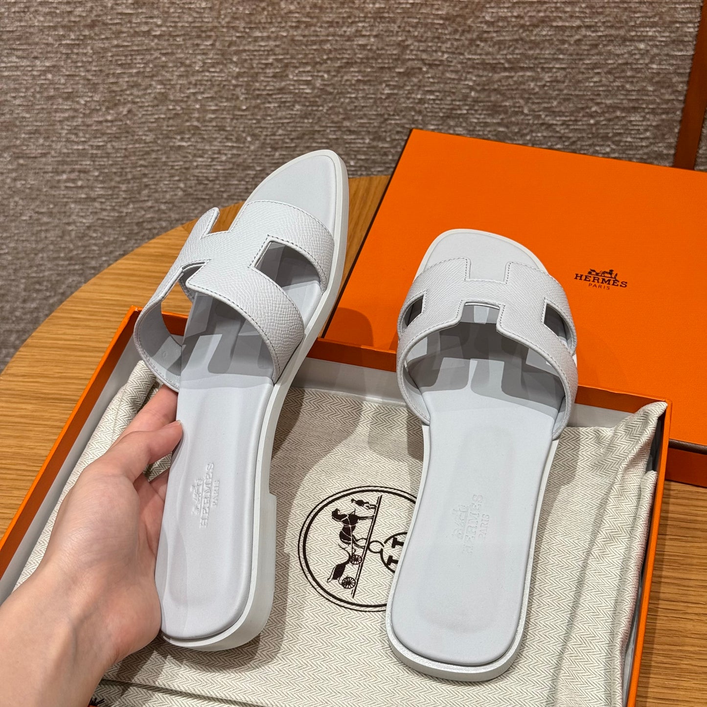 Hermes Slippers