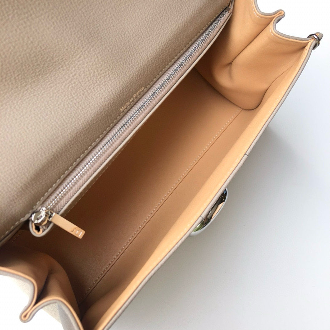 Delvaux Brillant MM Surpique Handbag