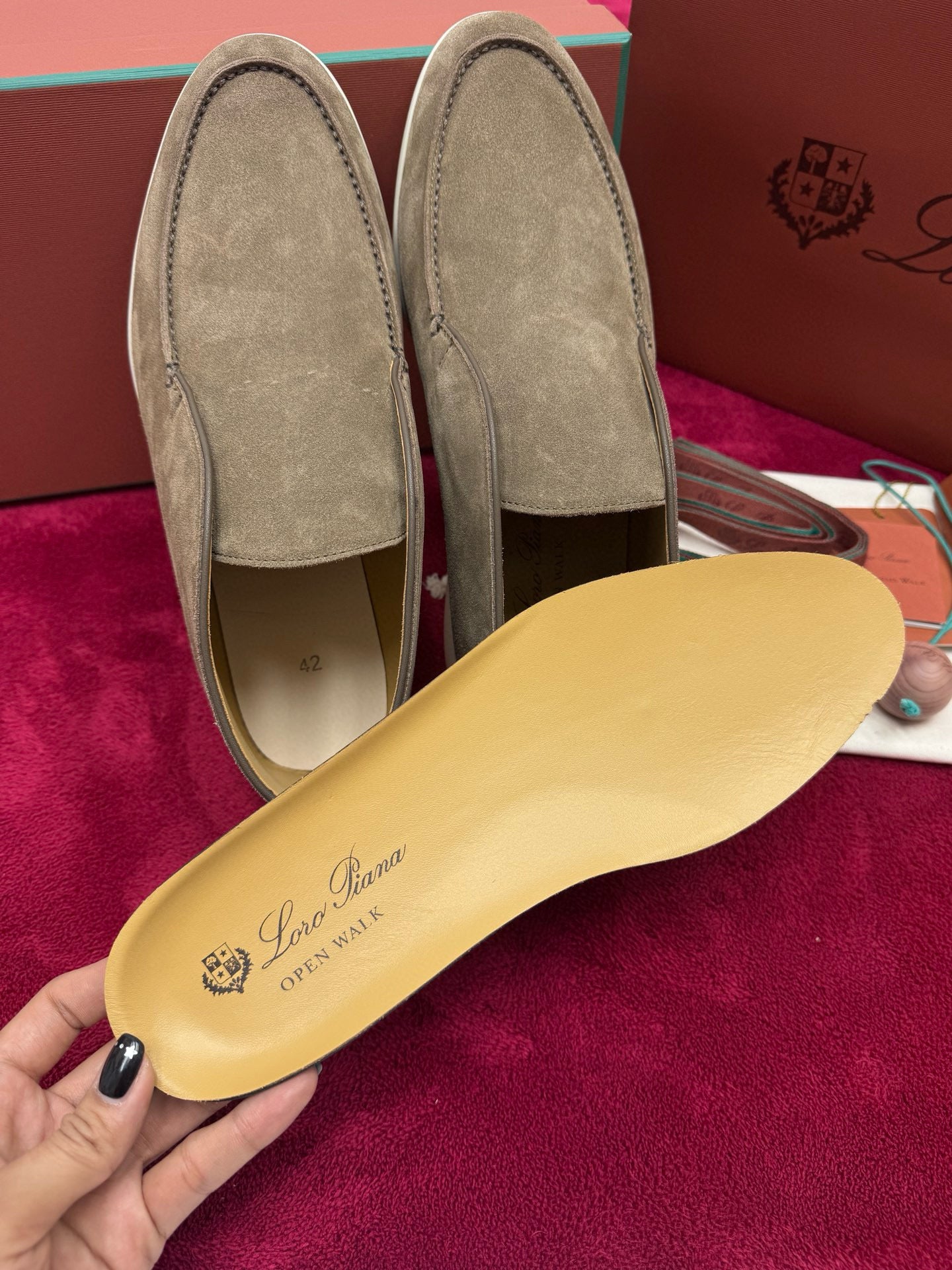 Loro Piana Open Walk Loafers