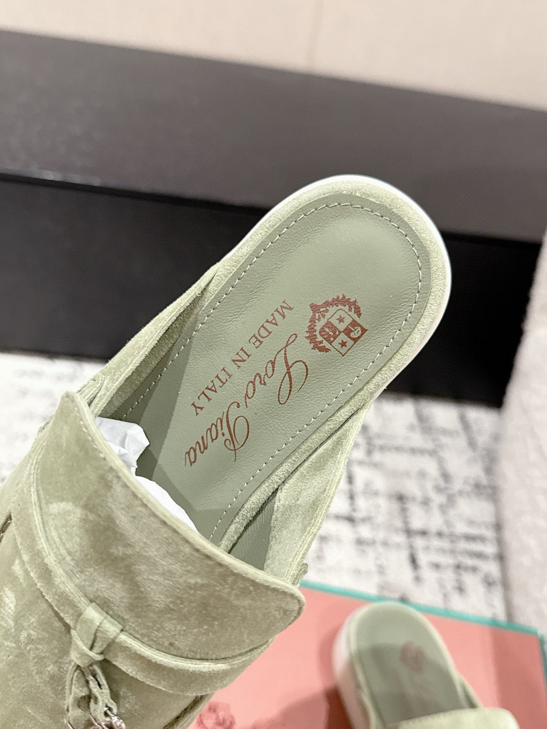 Loro Piana Sabot Loafers