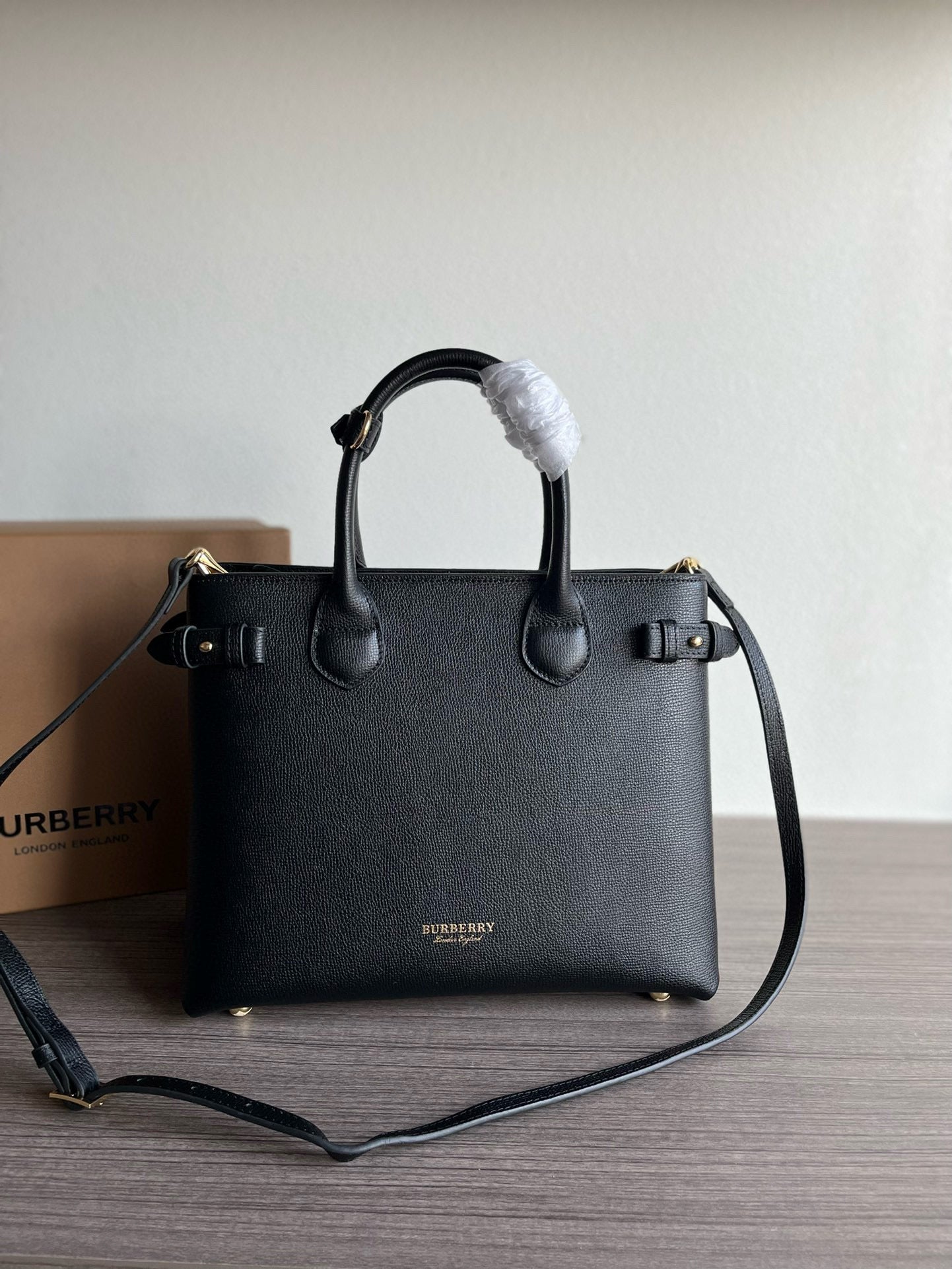 Burberry Banner Top Handle Bag