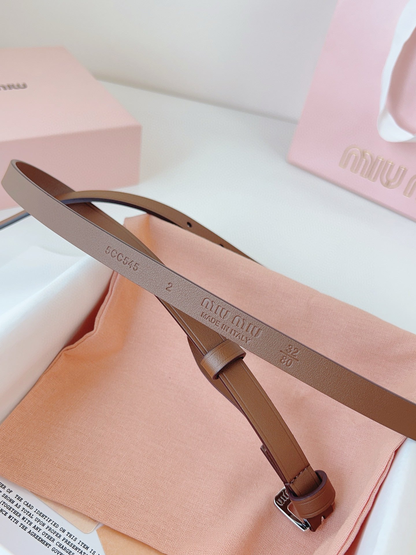 Miu Miu Belt