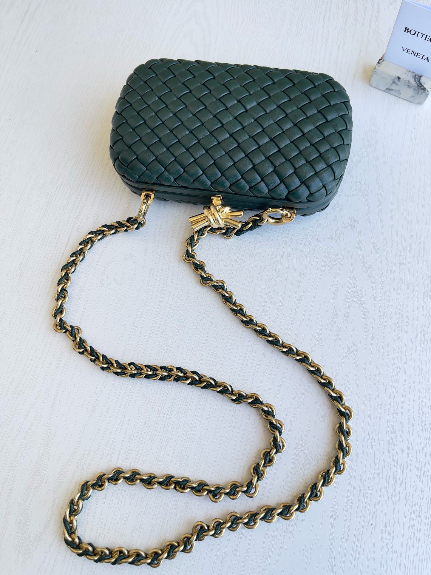 BV Knot Clutch Bag