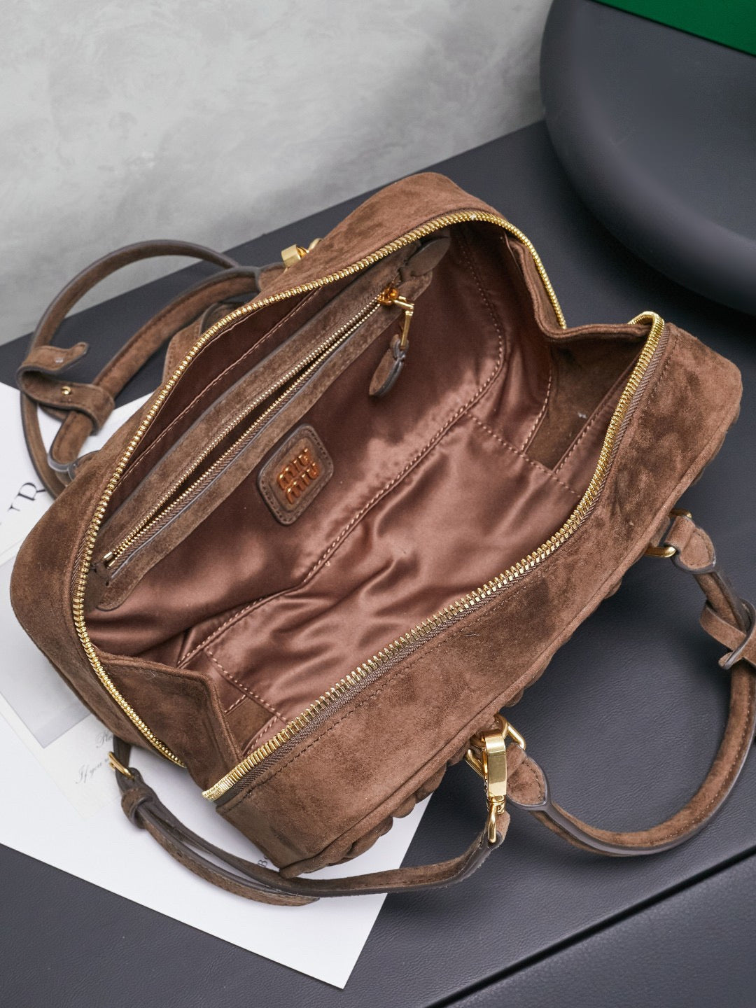 Miu Miu Bowling Bag 27x12x9cm