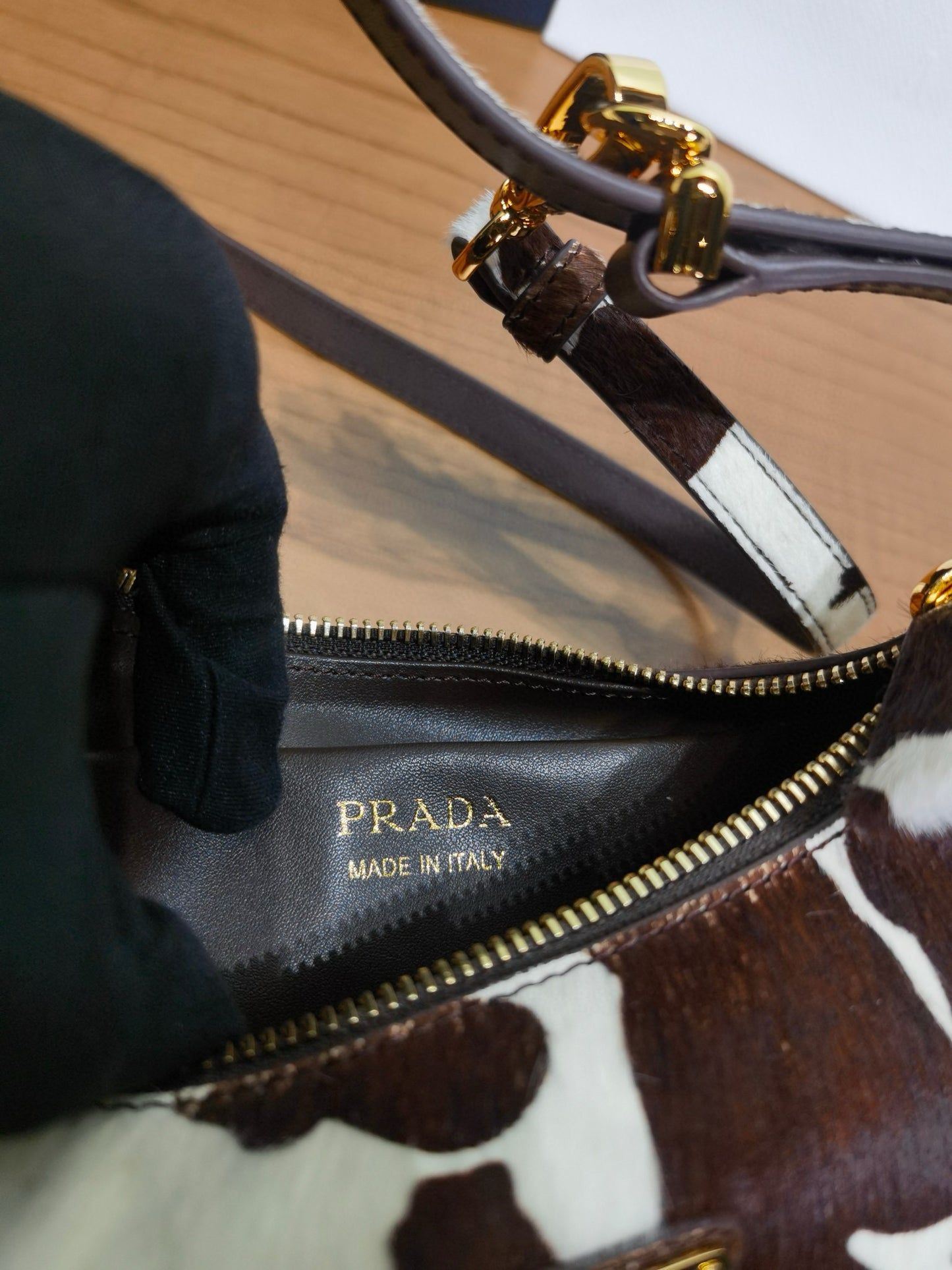 Prada Arque Moon Bag