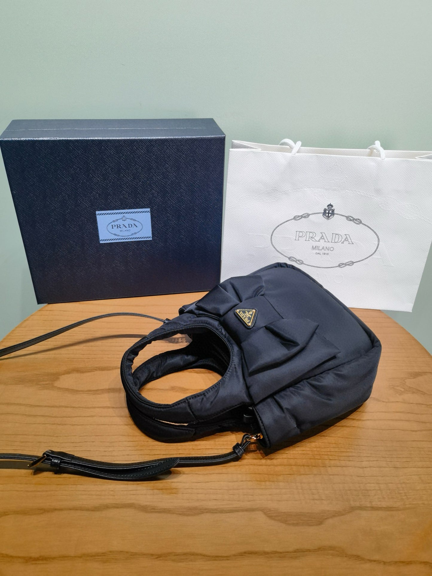 Prada Knot Mini Tote