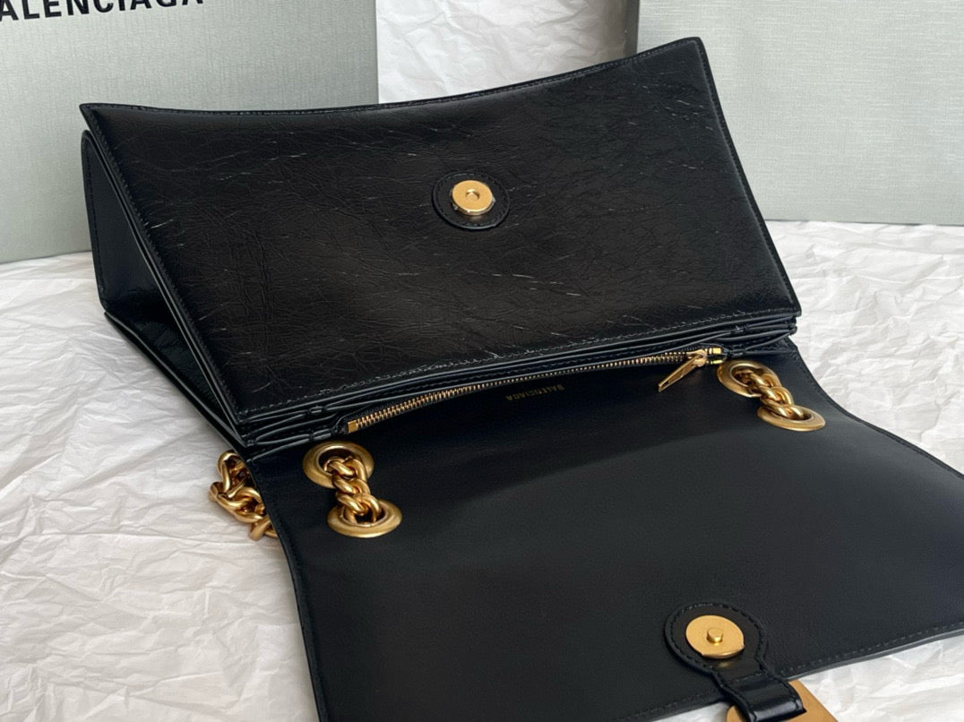 Balenciaga Crush Handbag(31x20x12cm)