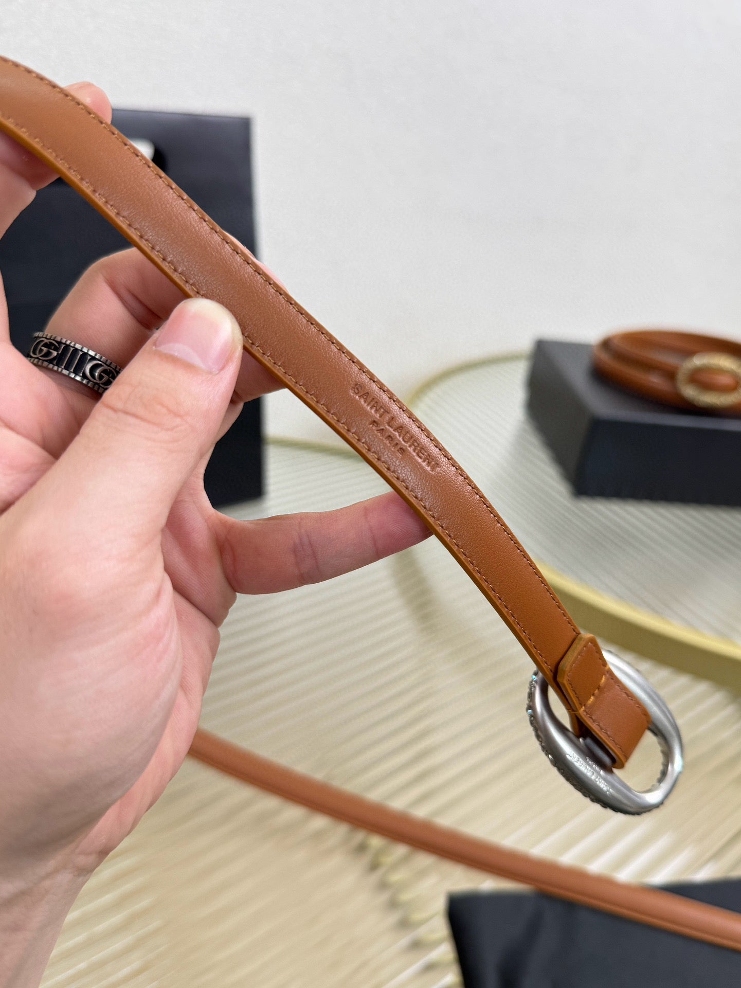 Saint Laurent Belt