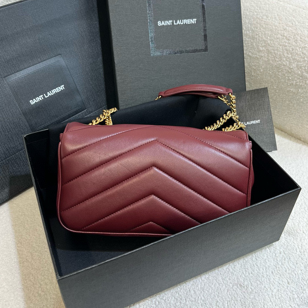 YSL Loulou Shoulder Bag 24x14x7cm