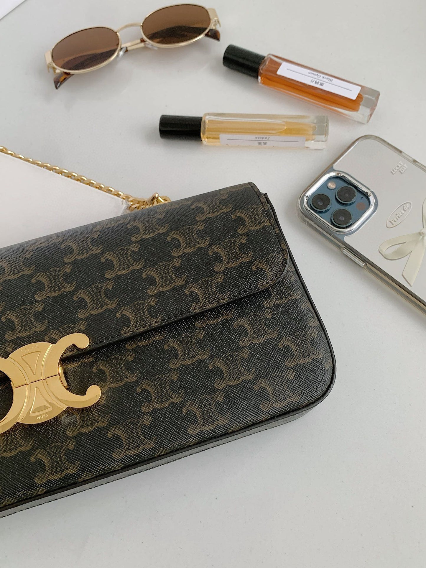 Celine Triomphe Shoulder Bag