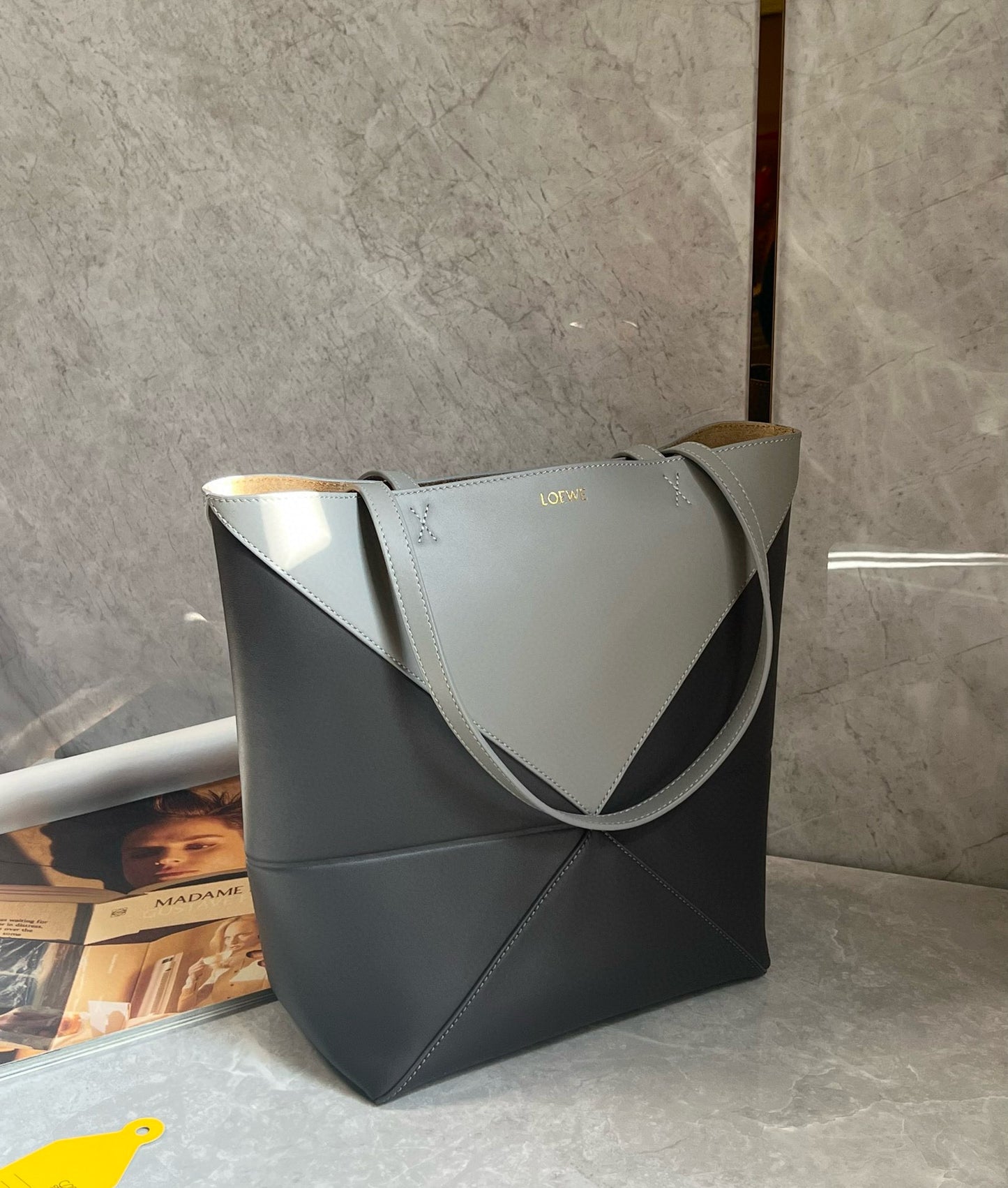 Loewe Puzzle Fold Tote Bag(25.5x14.5x31.5cm)