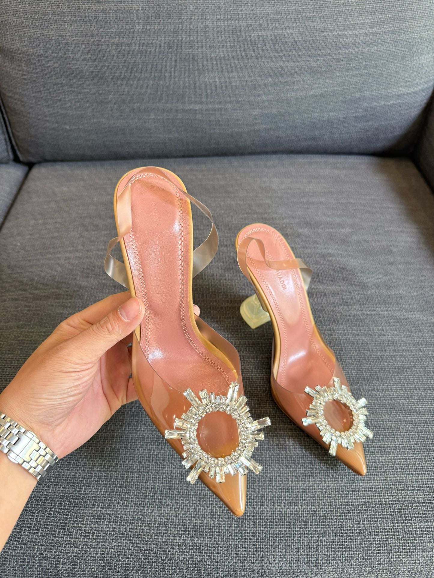 Amina Muaddi Heels
