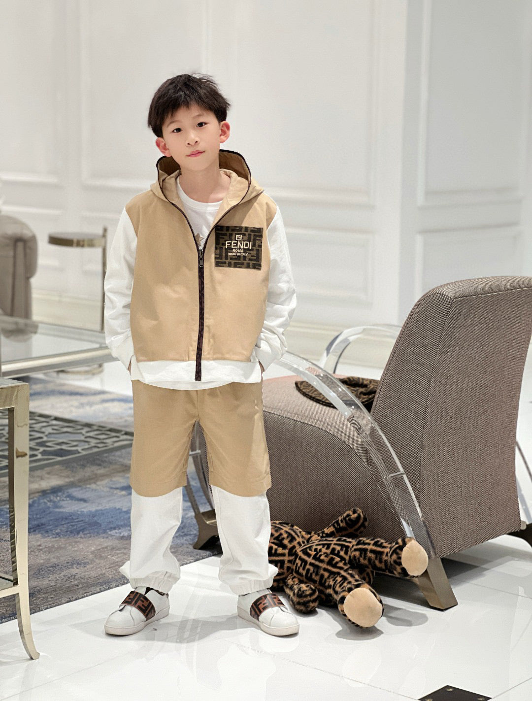 Fendi Jacket/Long Pant Set