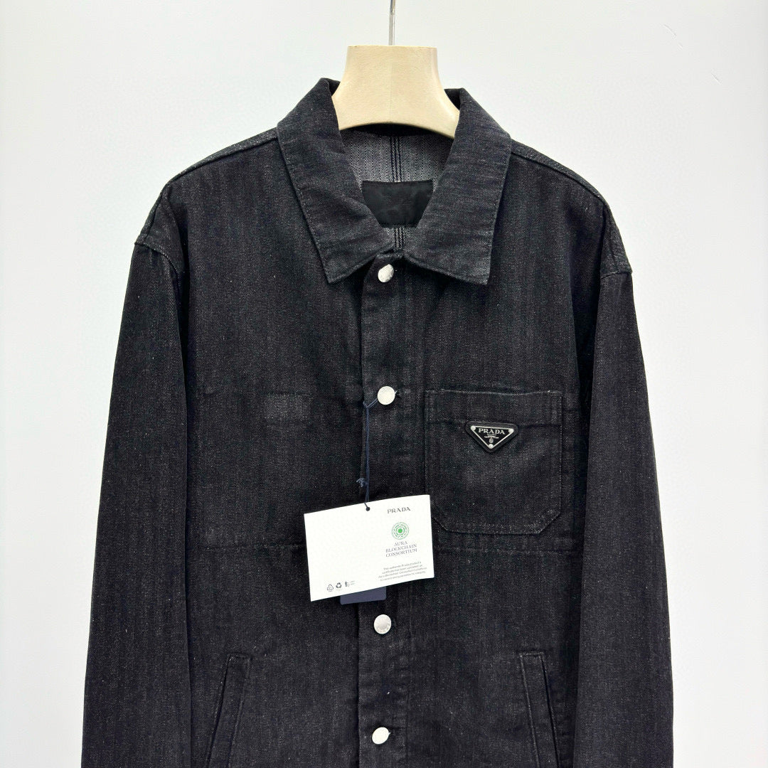 Prada Denim Blouson Jacket