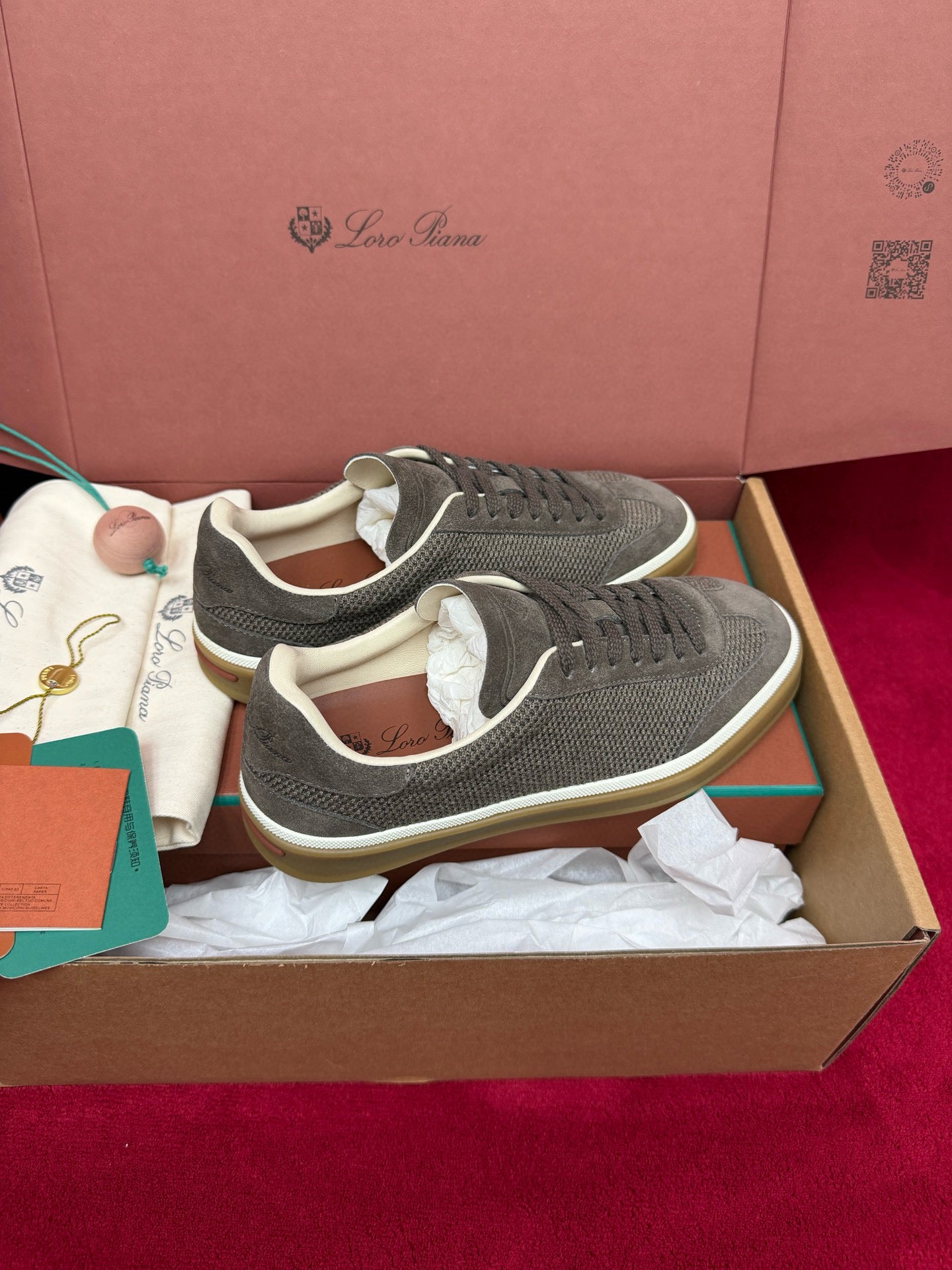 Loro Piana Tennis Walk Sneakers