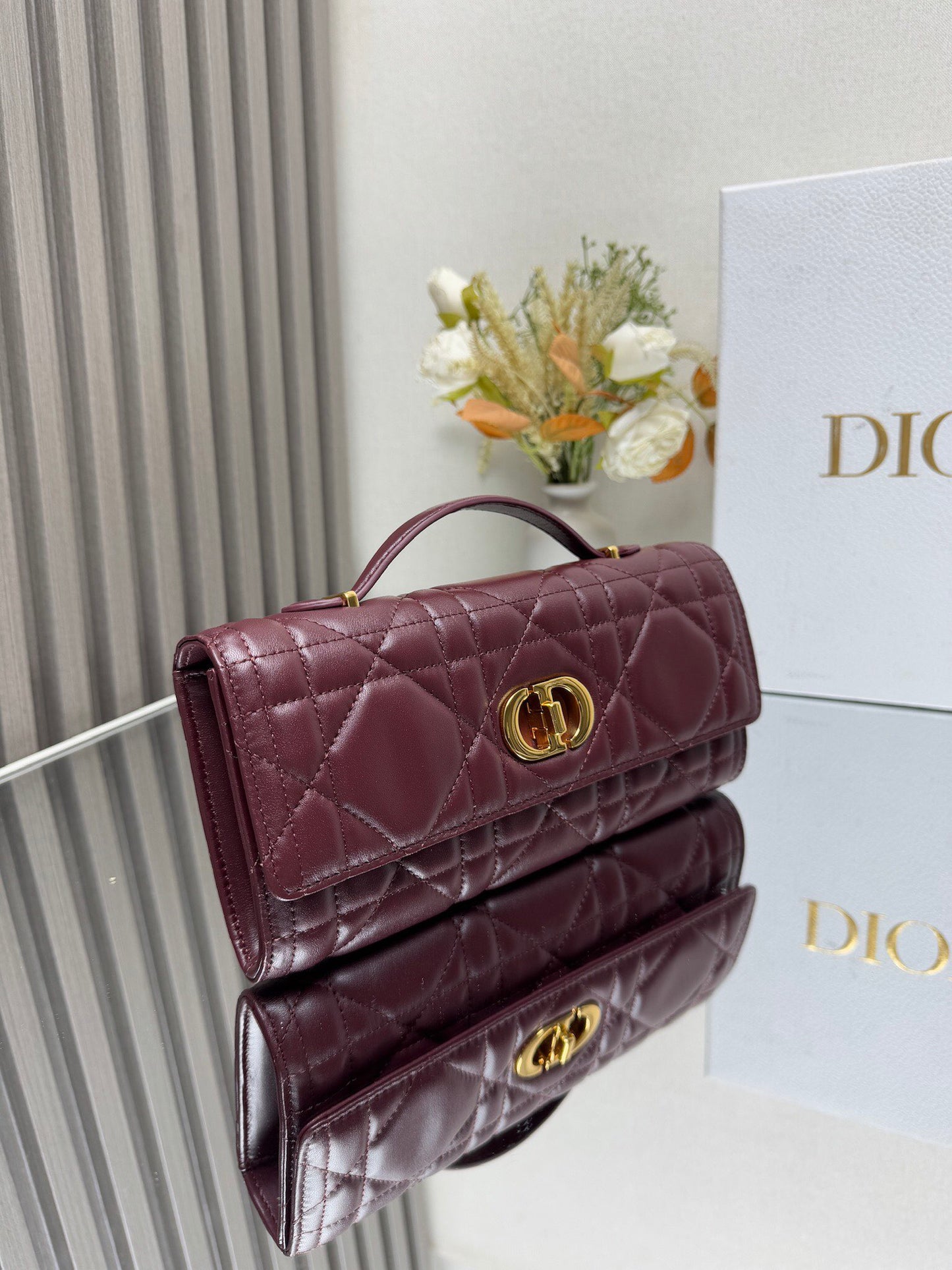 Dior Top Handle Wallet