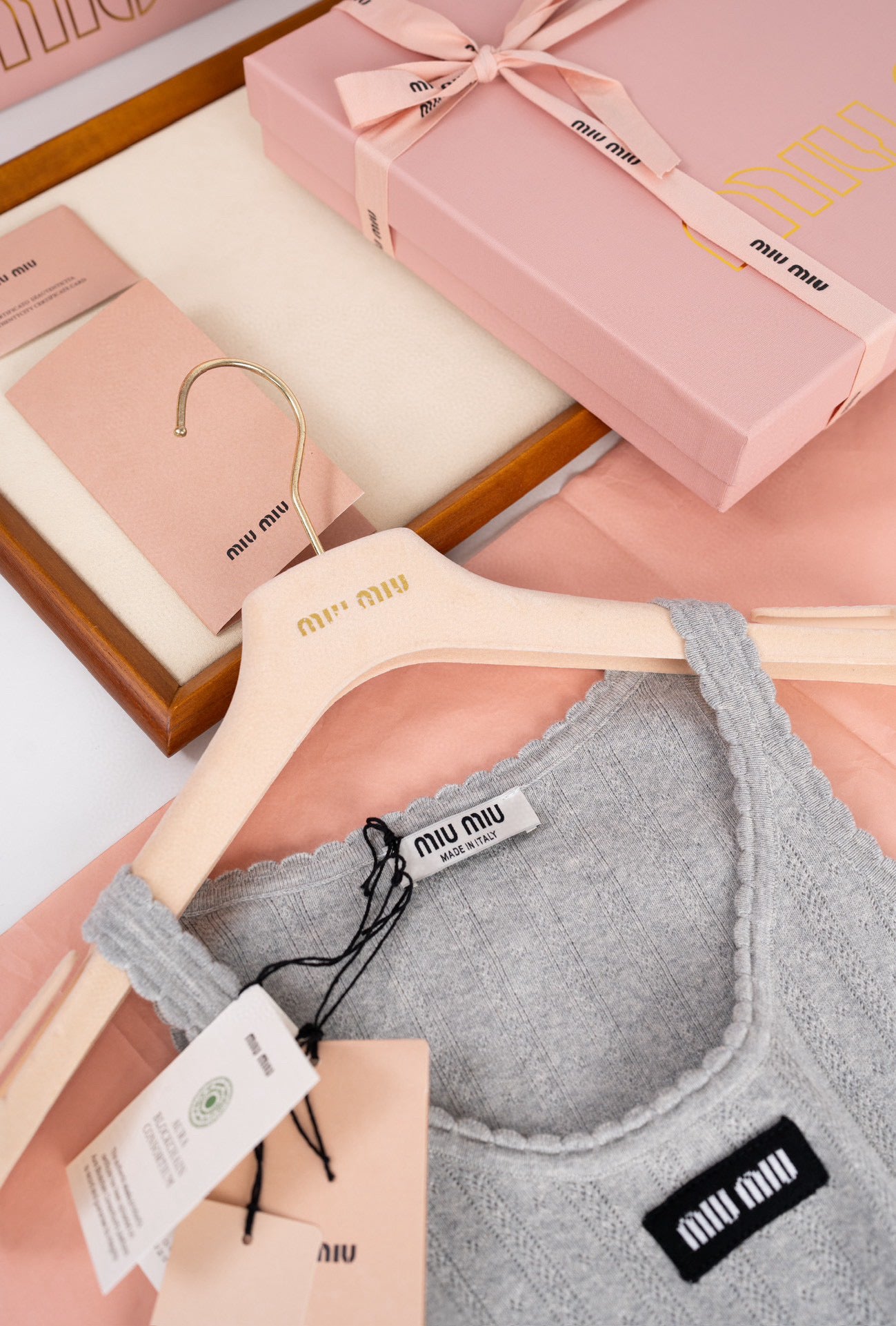 Miu Miu Crop Top
