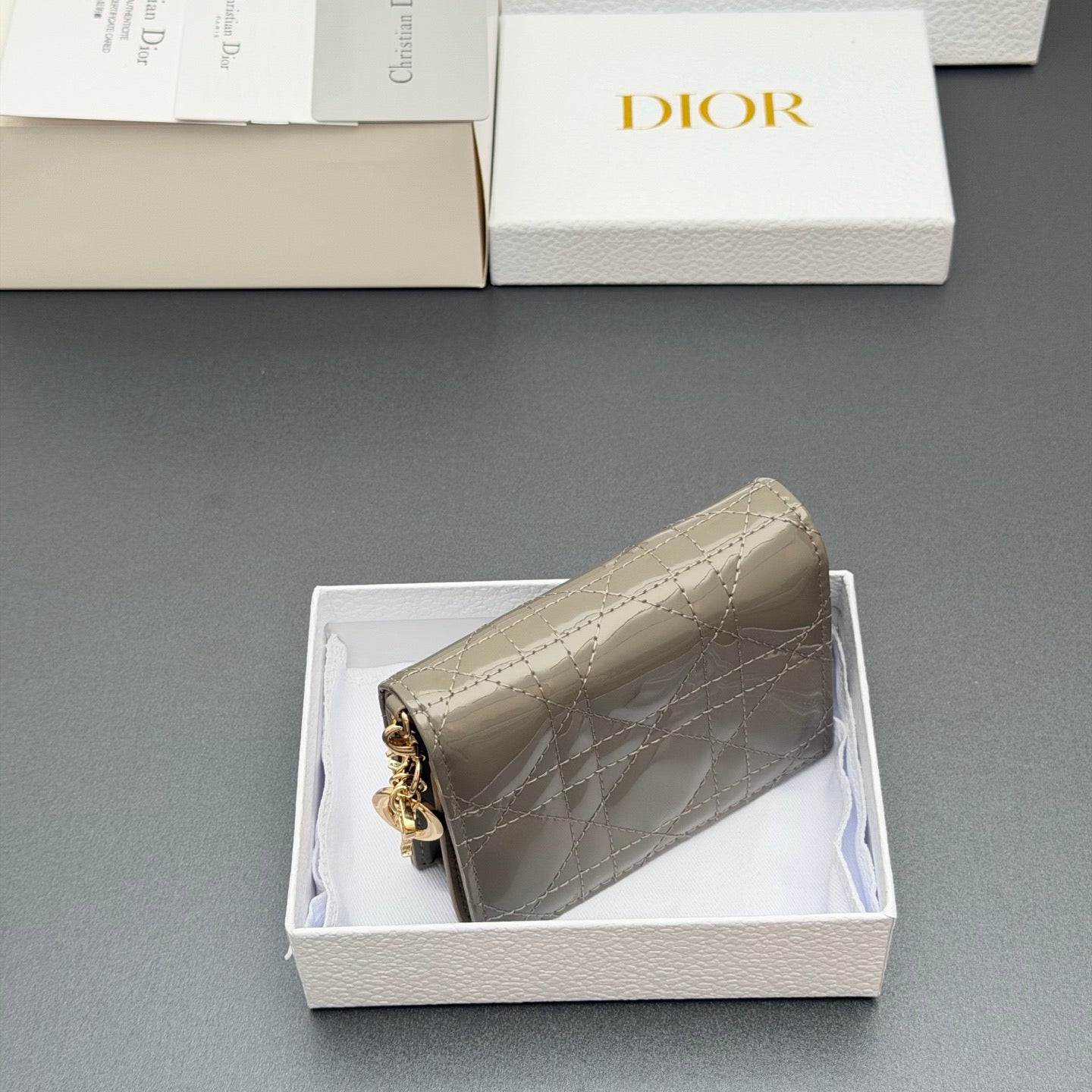 Dior Lady Gardenia Wallet