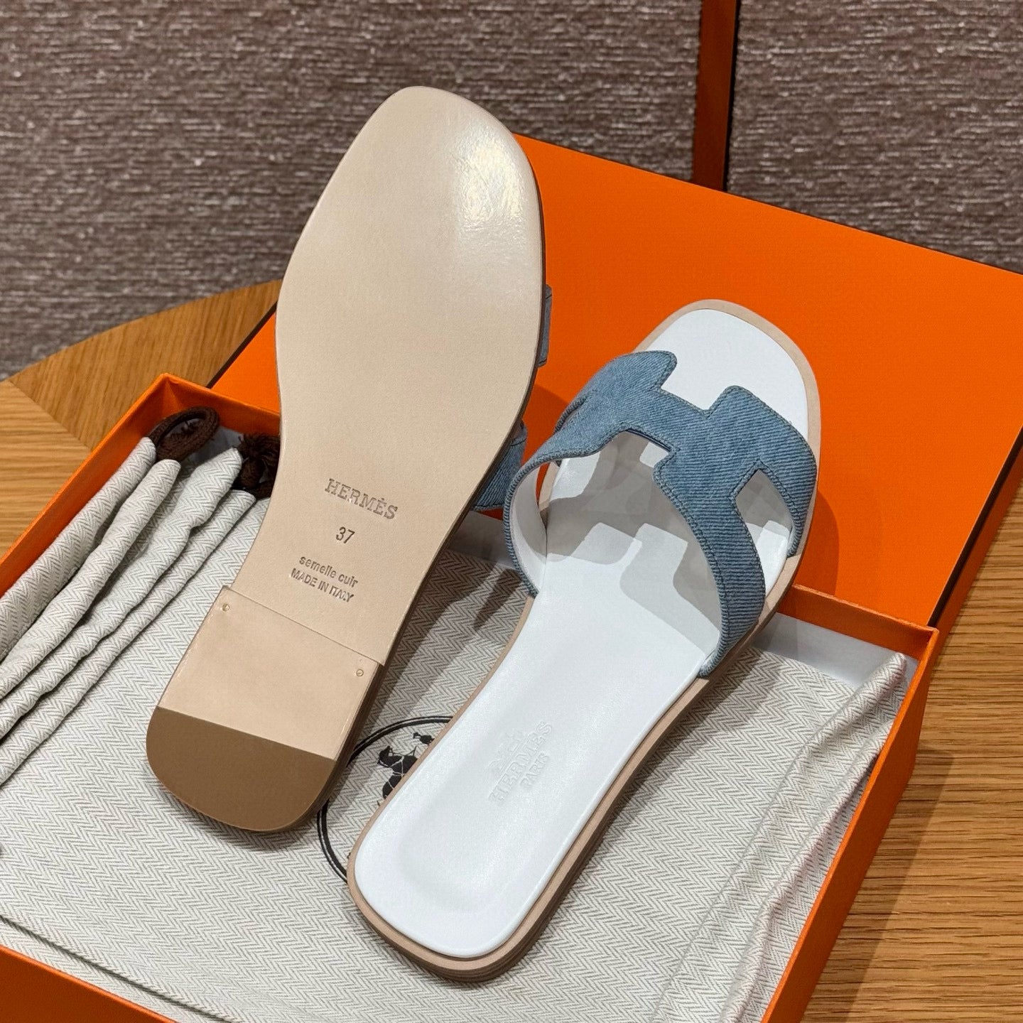 Hermes Slippers