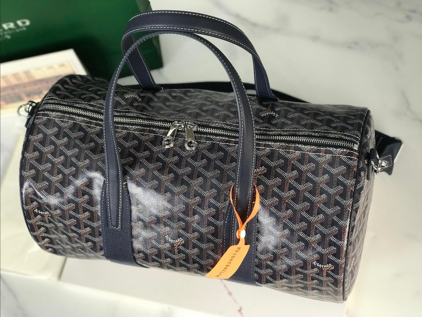 Goyard Barrel 40 Duffle Bag