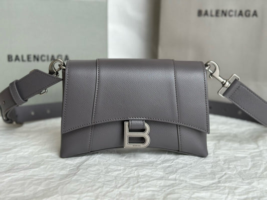 BLCG Downtown Treize Leather Hourglass Shoulder Bag(20x5x13cm)
