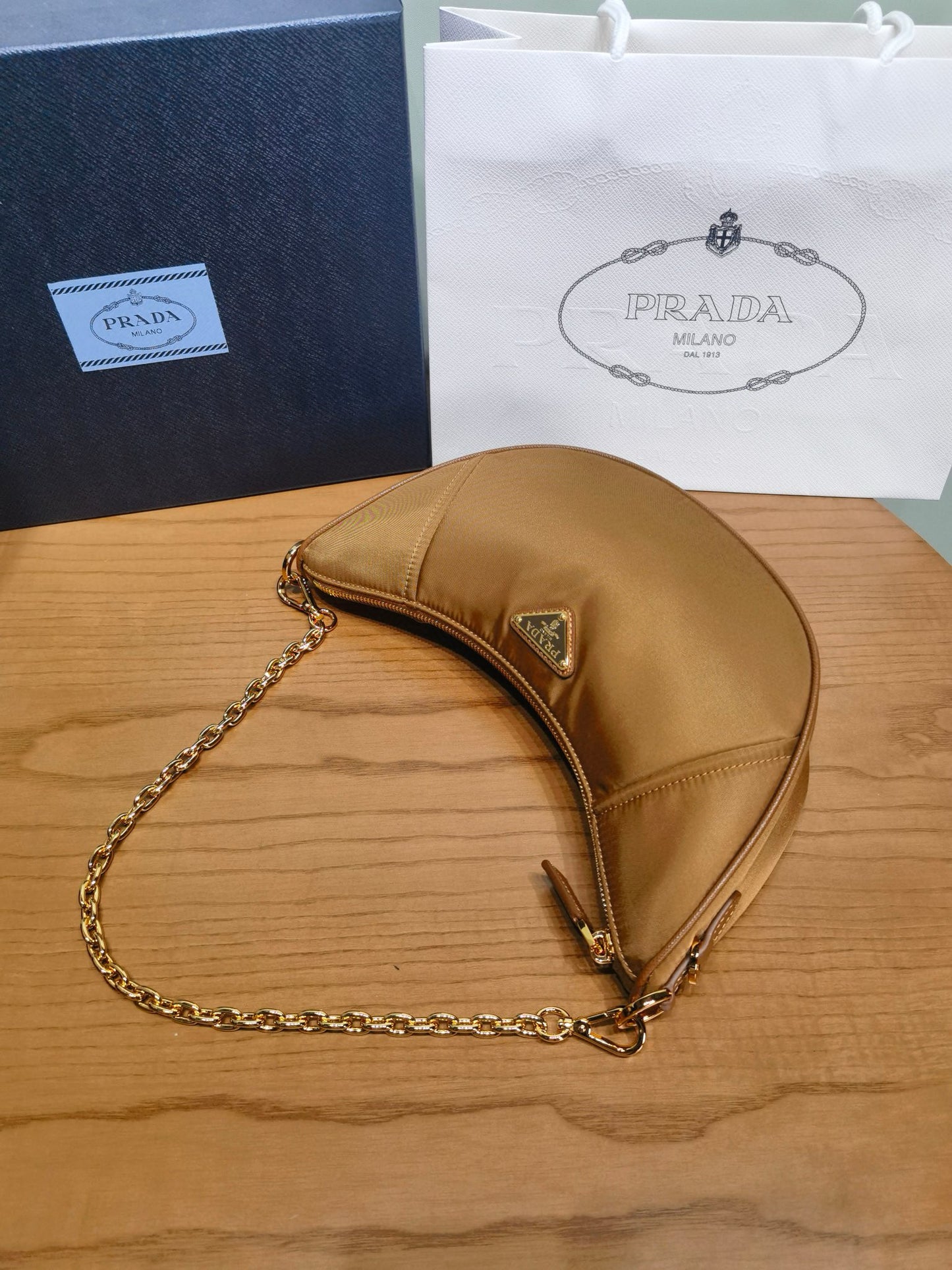 Prada Half Moon Bag