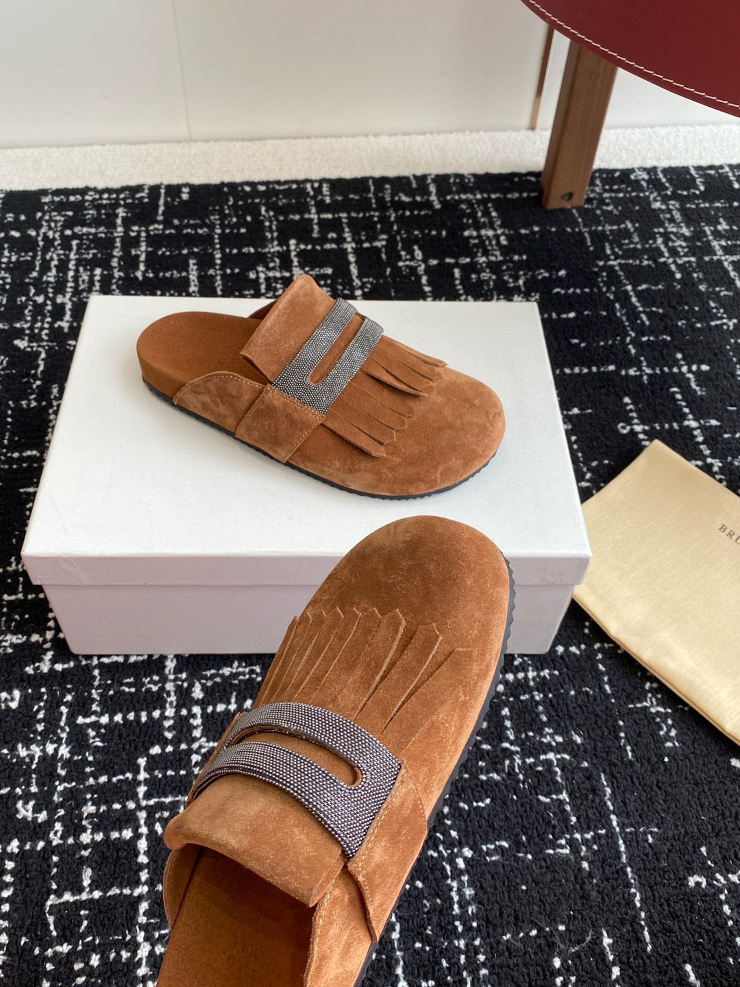 Brunello Cucinelli Sabot Loafers