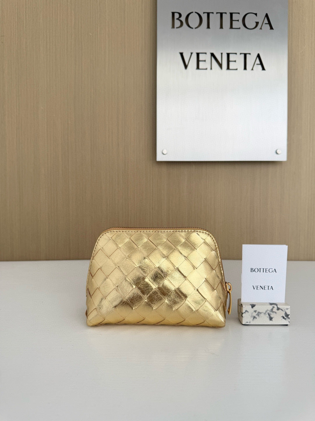 BV Intrecciato Beauty Pouch Bag