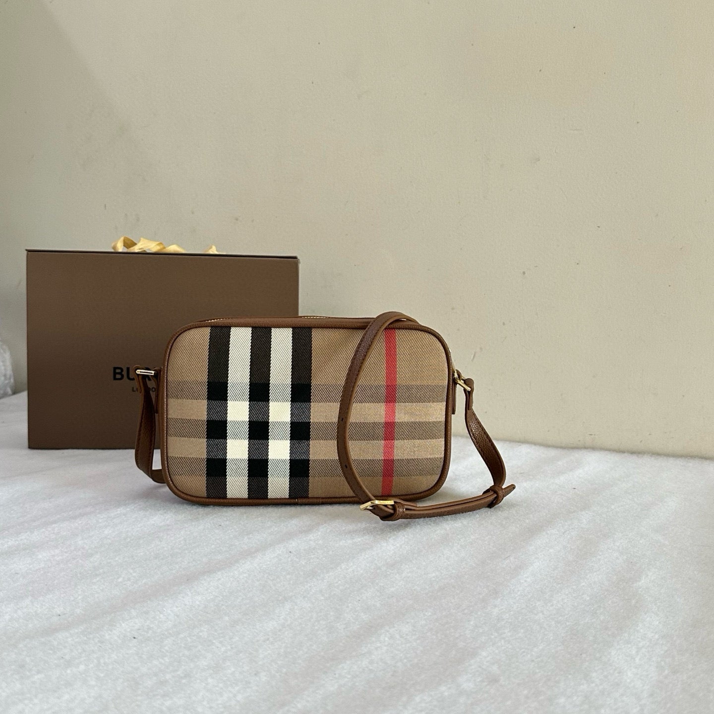 BB Check Camera Bag