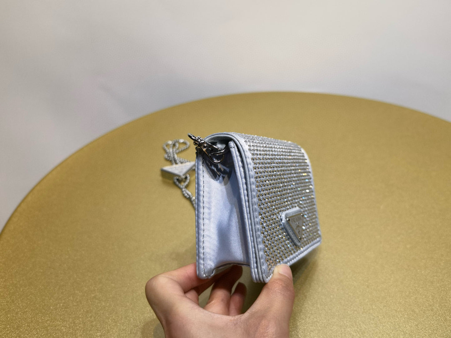 Prada Crystal Crossbody Bag
