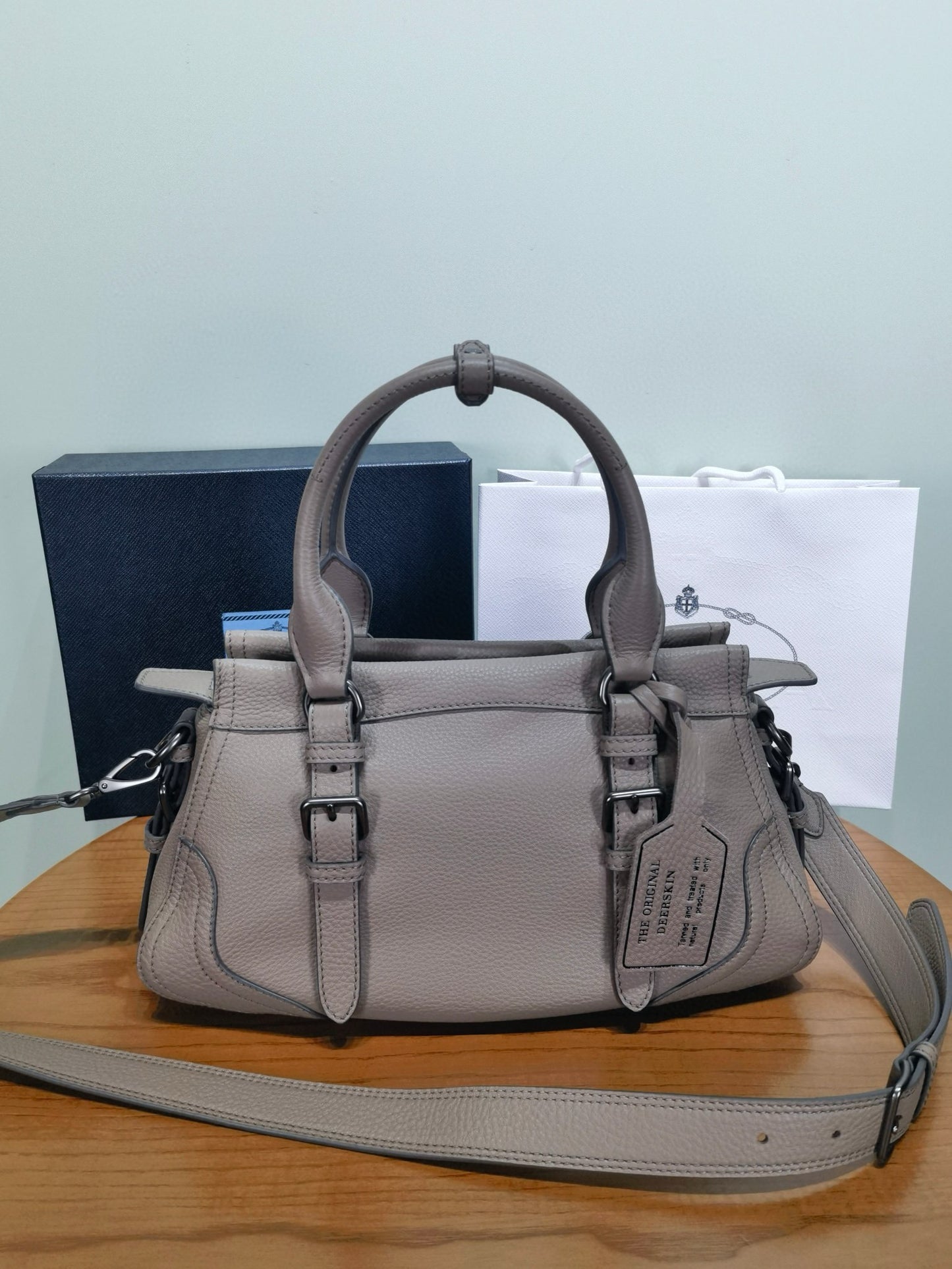 PD Bonnie Leather Tote Bag 35x22x11cm