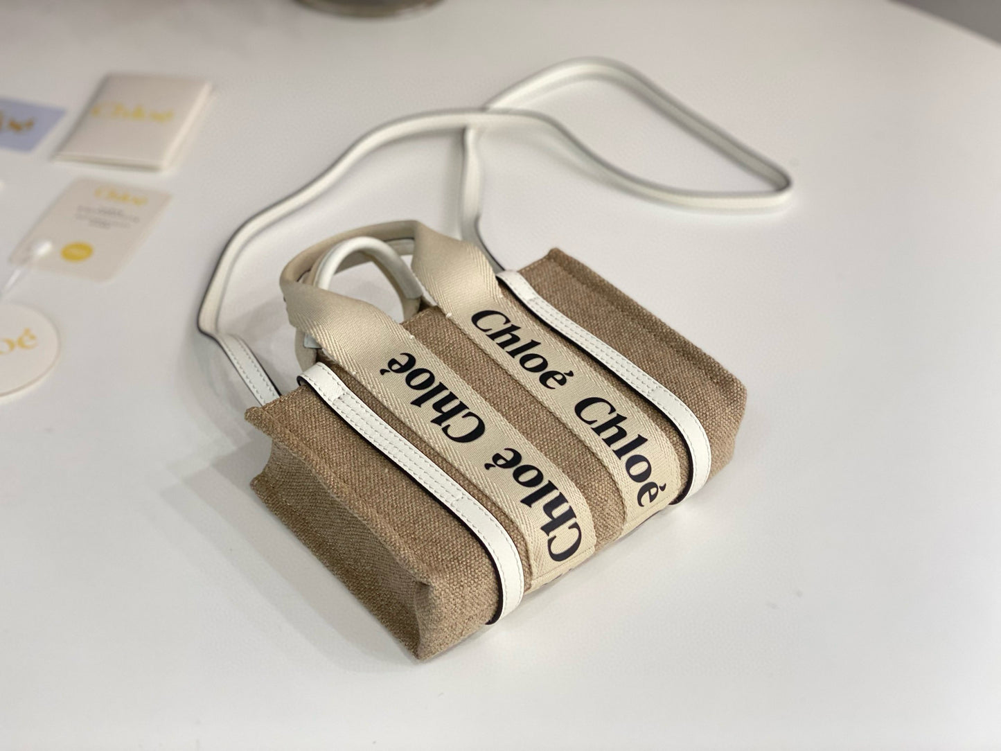 Chloe Woody Tote Bag