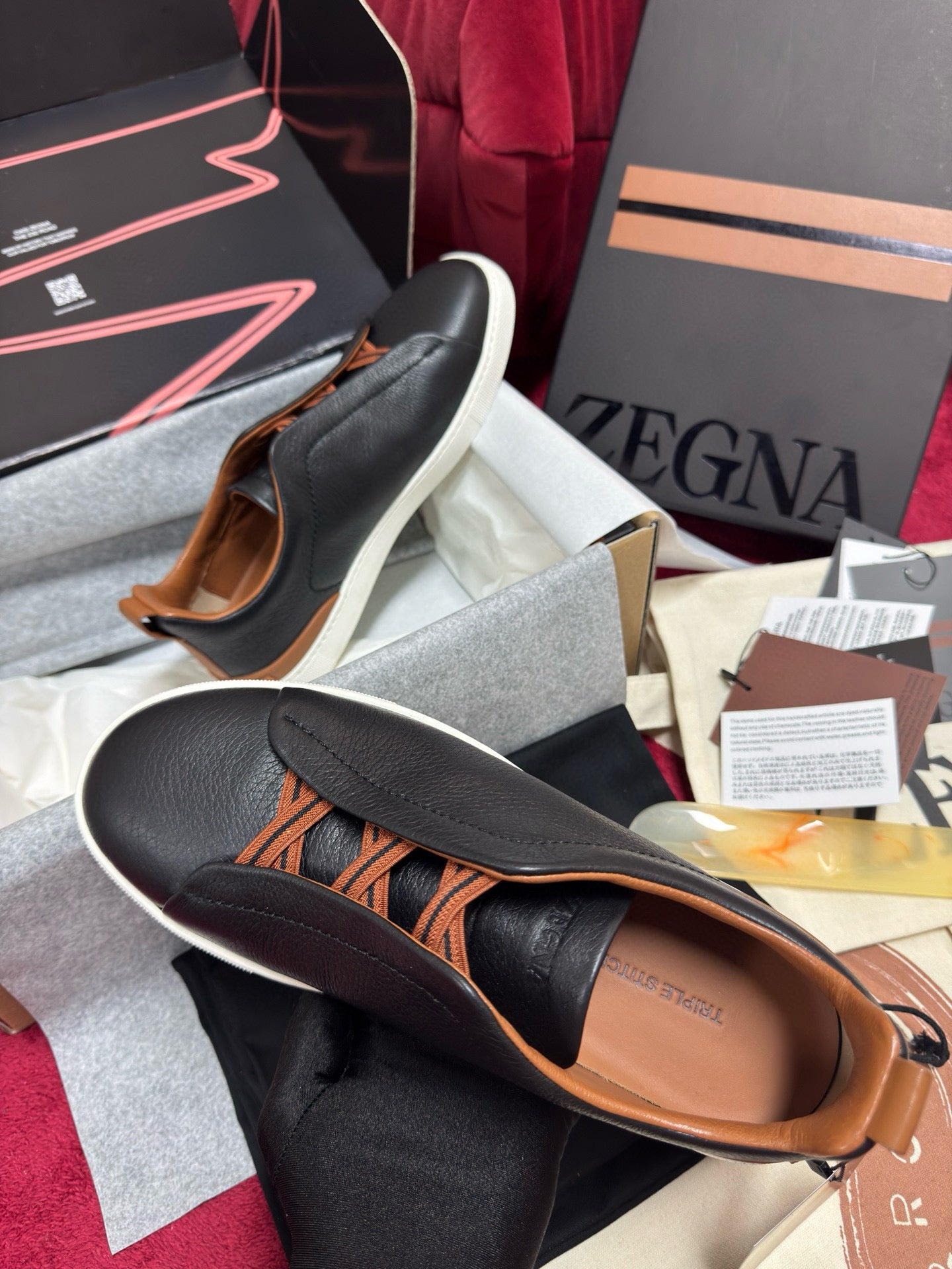 Zegna Sneakers (Deerskin)