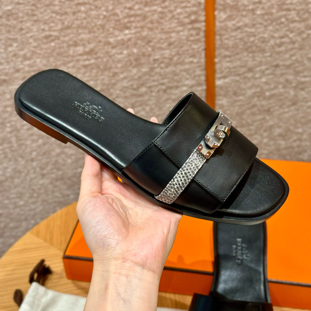 Hermes Slippers