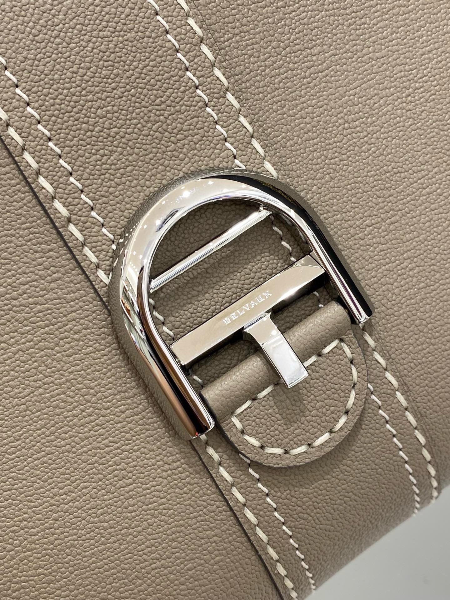 Delvaux Brillant Mini Surpique Rodeo Calf Handbag