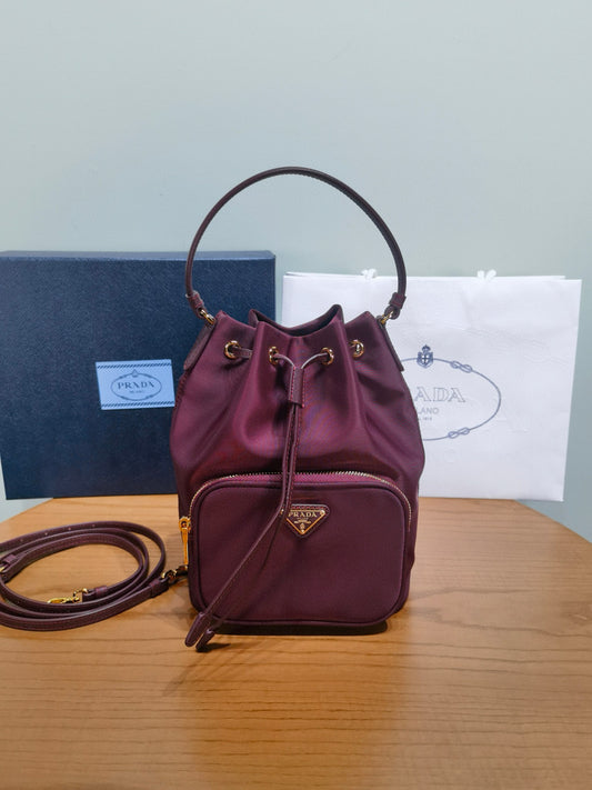 Prada Bucket Shoulder Bag