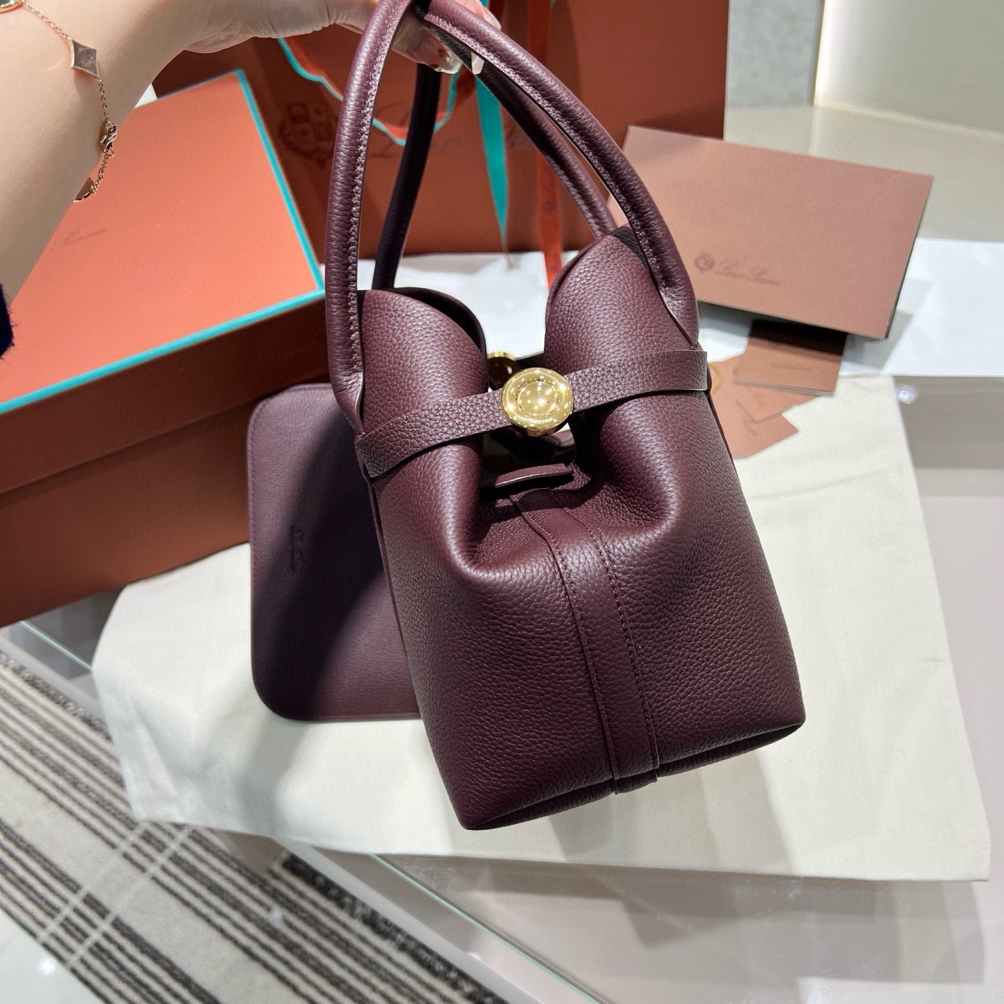 Loro Piana Ghiera Handbag Mini