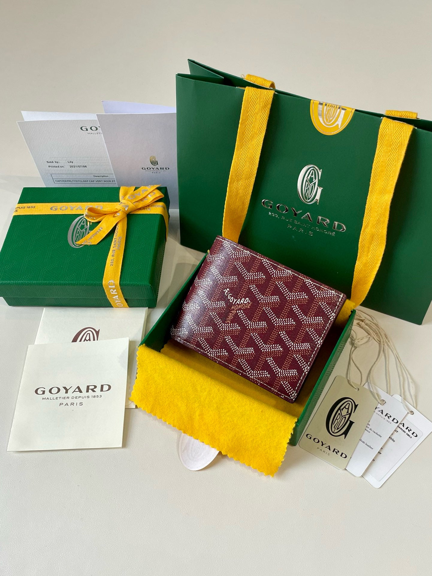 Goyard Victoire Wallet
